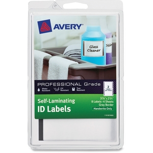 Avery 00746 Self Laminating Labels, 8/PK, 4"x6" by Avery