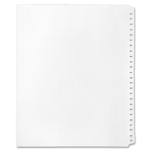 Kleer-Fax, Inc 91920 Index Dividers,"Exhibit 476-500",Side Tabs,1/25 Cut,25/PK,WE by Kleer-Fax