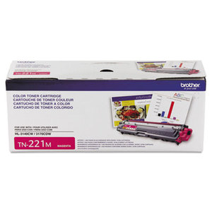 Brother Industries, Ltd BRT-TN221M TN221M Toner, Magenta by BROTHER INTL. CORP.