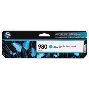 Hewlett-Packard D8J07A D8J07A (HP 980) Ink, 6600 Page-Yield, Cyan by HEWLETT PACKARD