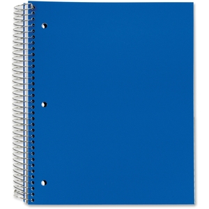 Tops Products 59267 5-Sub Notebook, Wide-Ruled, 9"X11", 180 Shts, Assorted by TOPS