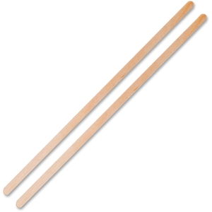 Coffee Stirrers, 5-1/2", Wood, 1000/BX, Natural by Royal