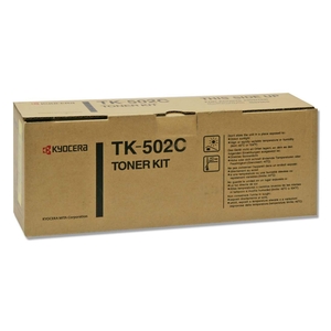 Kyocera Corporation TK-502C Toner Cartridge, 8000 Page Yield, Cyan by Kyocera