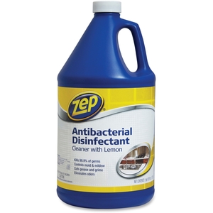 Zep, Inc. 1041688 Antibacterial Disinfectant Cleaner, 1Gal, Lemon Scent by Zep Commercial