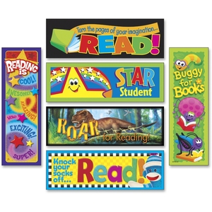 TREND ENTERPRISES, INC. T12908 Reading Adventure Bookmark Combo Packs