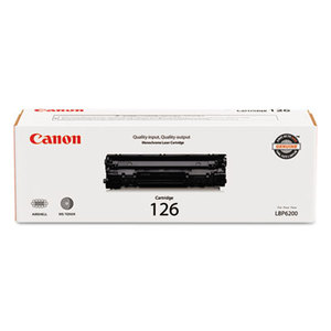 Canon, Inc 3483B001 3483B001 (126) Toner, 2100 Page-Yield, Black by CANON USA, INC.