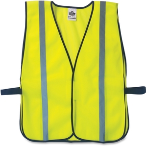 Ergodyne 20040 Non-Certified Standard Vest, Lime by GloWear