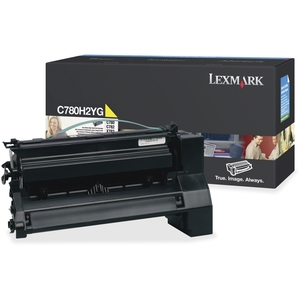 Lexmark International, Inc C780H2YG YELLOW CARTRIDGE FOR C780/C782 HIGH YIELD by Lexmark