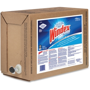 Diversey, Inc 15200007 Windex, Bag in a Box, w/Ammonia D, Streak Free, 1 Gallon by Diversey