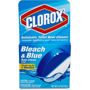 The Clorox Company 30176 Automatic Toilet Bowl Cleaner Tablet,Rain Clean,2.47oz,WE/BE by Clorox