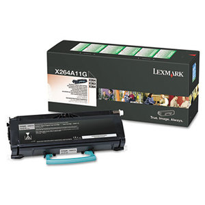 Lexmark International, Inc X264A11G X264A11G Toner, 3500 Page-Yield, Black by LEXMARK INT'L, INC.