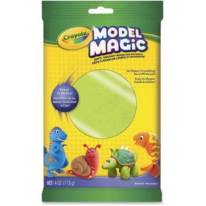 Crayola, LLC 5760010095 Modeling Clay, Modeling Magic, 4Oz, Neon Green by Model Magic