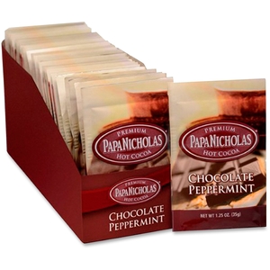 PapaNicholas Coffee 79424 Hot Cocoa,Chocol Peppermint by PapaNicholas Coffee