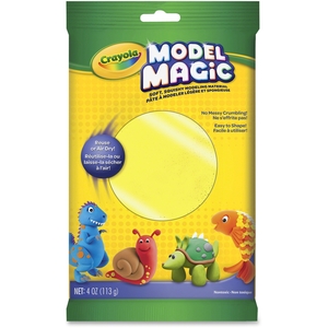 Crayola, LLC 5760010096 Modeling Clay, Modeling Magic, 4Oz, Neon Yellow by Model Magic