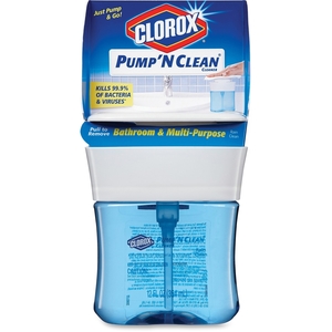 The Clorox Company 31201 Clorox Pump-N-Clean Bathroom Cleaner, 12Oz., We by Clorox