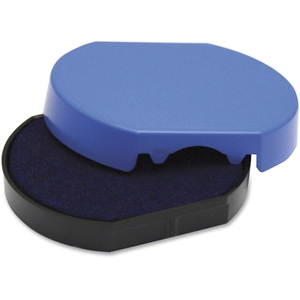 U.S. Stamp & Sign P46140BL Trodat T46140 Dater Replacement Pad, 1-5/8d, Blue by U.S. Stamp & Sign