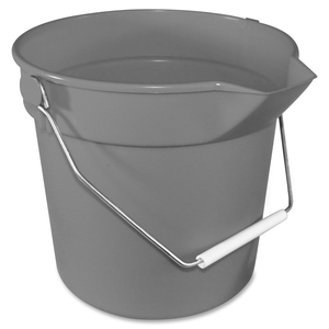 PACON CORPORATION 5510 Deluxe Hvy-Dty Bucket, 10Qt, Gray by Impact Products