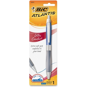 BIC VCGUP11BE Ballpoint Pen, Silicone Grip, 1.2Mm, 6/Cd, Blue by BIC