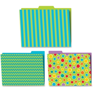 Carson-Dellosa Publishing Co., Inc 136004 Fresh Sorbet File Folders, Prek-High Schl, 6/Pk, Multi by Carson-Dellosa