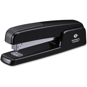 Business Source 41877 Die-Cast Desk Stapler, 20Sht Cap, 210 Pcs, Black by Business Source