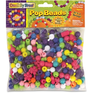 The Chenille Kraft Company 3540 Pop Beads, 300 Pieces, 80/Pk, Assorted by Creativity Street