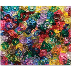 The Chenille Kraft Company 3267 Stringin Ring Beads, 220 Pcs, Assorted by ChenilleKraft