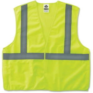 Ergodyne 21073 Econo Breakaway Vest, Cls-2, S/M, Lime by GloWear