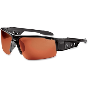 Ergodyne 52020 Copper Lens Safety Glasses Dagr, Black by Ergodyne