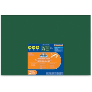 ELMER'S PRODUCTS, INC 950191 Chalk Foam Board, 20"X30", 2/Pk, Green by Elmer's