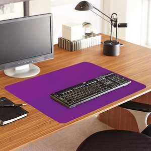 ES ROBBINS CORPORATION 119703 Color Deskpad, 20"X36", Purple by ES Robbins