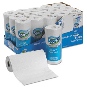 Georgia Pacific Corp. 2717714 Pick-A-Size Perforated Roll Towel, White, 8 4/5 x 11, 85/Roll, 15 Roll/Carton by GEORGIA PACIFIC