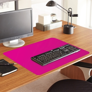 ES ROBBINS CORPORATION 119704 Color Deskpad, 20"X36", Pink by ES Robbins