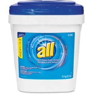 Diversey, Inc 95729896 All Multipurpose Powder Detergent, 32.5Lb, White by all