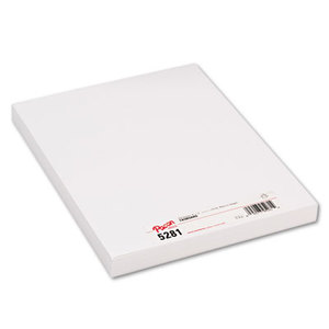 Medium Weight Tagboard, 12 x 9, White, 100/Pack by PACON CORPORATION