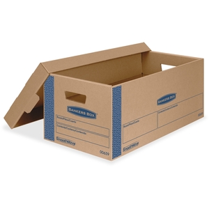 Fellowes, Inc 0065901 Smoothmove Small Moving Boxs, 12"X24"X10", 8/Ct, Kft by Bankers Box