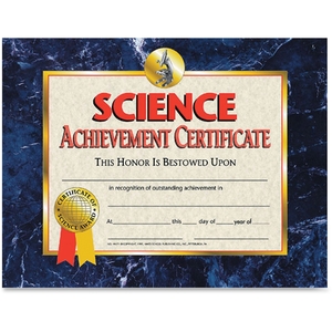 Flipside Products, Inc VA571 Science Achievement Certificate, 30/Pk, Ast by Flipside