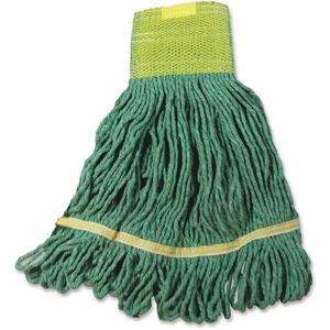 Saddle Wet Mop, Looped, Small, Green by Impact Products