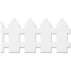 Hygloss Products, Inc 33605 Border Strips, 3"X36", 12/Pk, White by Hygloss