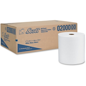 Kimberly-Clark Corporation 02000 Scott High-Capacity Hard Roll Towels in White by Scott