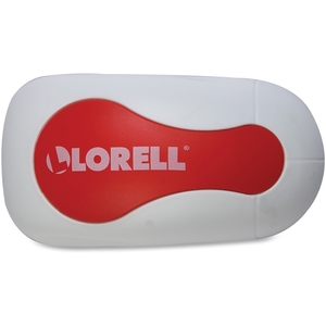 Lorell Furniture 52559 Dry Erase Magnetic Eraser, Red/White by Lorell