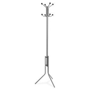 Lorell Furniture 02587 Coat Rack, 19"X20"X63-2/5", Silver by Lorell