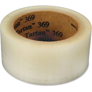 3M 36948X100CL Tartan Box Sealing Tape 369, 36Rl/Ct, Clear by Tartan