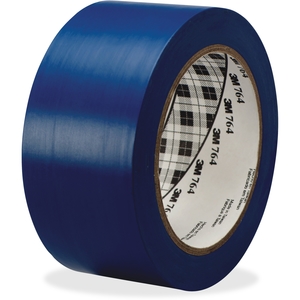 3M 764136BLU General Purpose Vinyl Tape 764, Blue by 3M