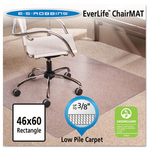 46x60 Rectangle Chair Mat, Multi-Task Series AnchorBar for Carpet up to 3/8" by E.S. ROBBINS
