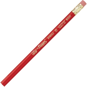 Moon Products 600T Big Dipper Jumbo Pencils, No. 2, 6/Dz, Red by Moon Products