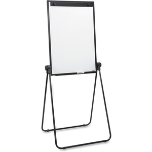 Lorell Furniture 55629 2-Sided Dry Erase Easel, 24"X36"X67", Black by Lorell