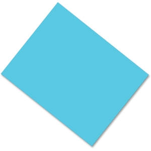 PACON CORPORATION 53871 Poster Board,Coated,Fade Resistant,28"X22",25/Ct,Lt Blue by Pacon