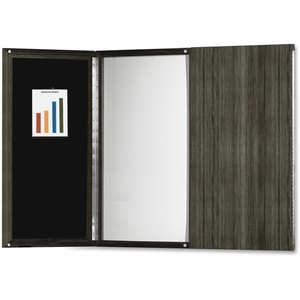 Mayline Group MNPBLGS Presentation Board, 48"X3-1/4"X48", Gray Steel by Mayline