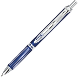 PENTEL OF AMERICA BL407CA Gel Pen,Retract, Metal Tip, .7Mm,12/Bx, Blue Barrel/Ink by Pentel