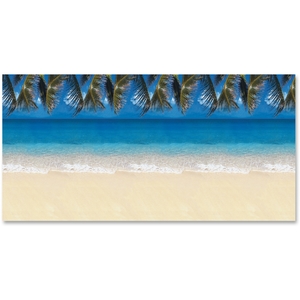 PACON CORPORATION 56718 Tropical Beach Design Papr, 48"X12' Rl, Mi by Fadeless